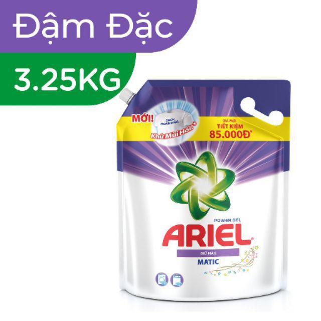 Nước giặt Ariel Matic túi 3.2kg Và 3.5kg