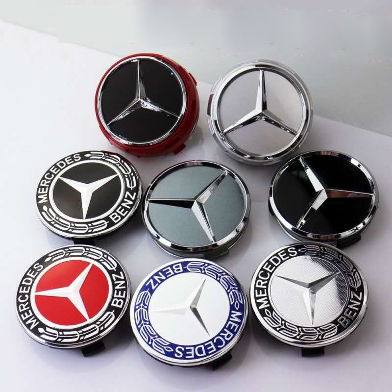Logo-Chụp Mâm Xe-Chụp Vành Xe-Ô Tô-Cao Cấp-Mercedes