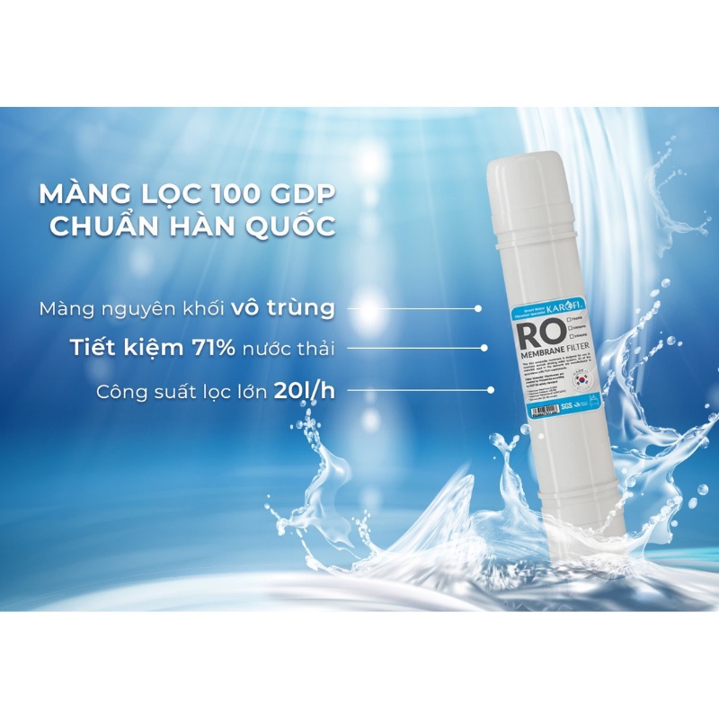 [FREESHIP HCM] Máy Lọc Nước Karofi Livotec 512 - 10 Lõi Lọc - Bảo Hành 3 Năm