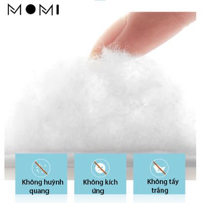 Bông tẩy trang Maycreate ba lớp Cotton mềm mịn dai 230 miếng P03N