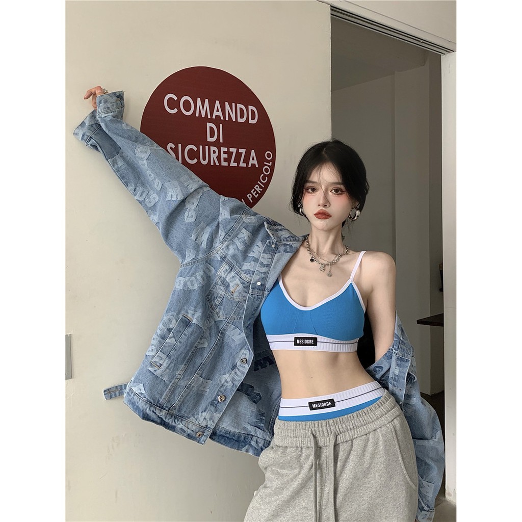 【Cocory】 Set Áo Ngực & Quần Lót Nữ Viền Màu tương Phản Thời Trang | BigBuy360 - bigbuy360.vn