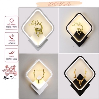 Đèn gắn tường, đèn led gắn tường hiện đại con Hươu