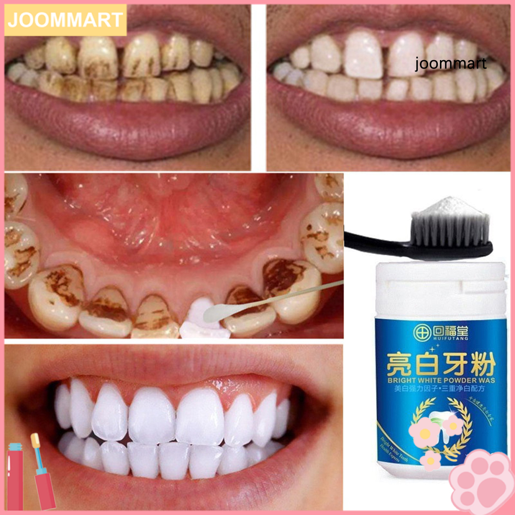 Bột Làm Trắng Răng Tự Nhiên Loại Bỏ Vết Bẩn Chăm Sóc Răng Miệng Hiệu Quả K1