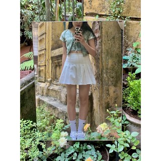 JANET STUDIO • Set áo thun tie dye xanh rêu