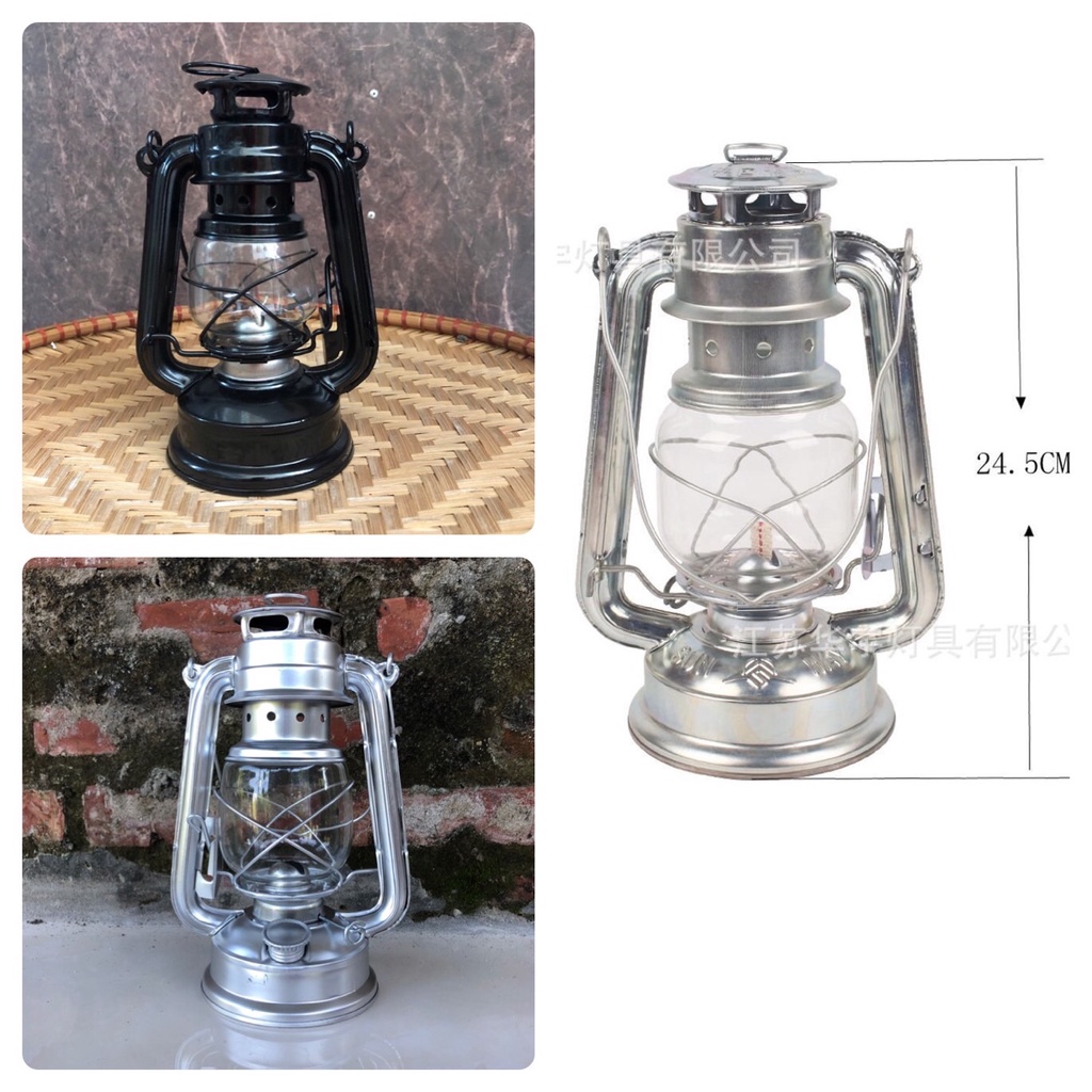 Đèn bão đèn dầu chống bão ,đèn măng xông cắm trại tiện lợi ,phong cách cổ điển