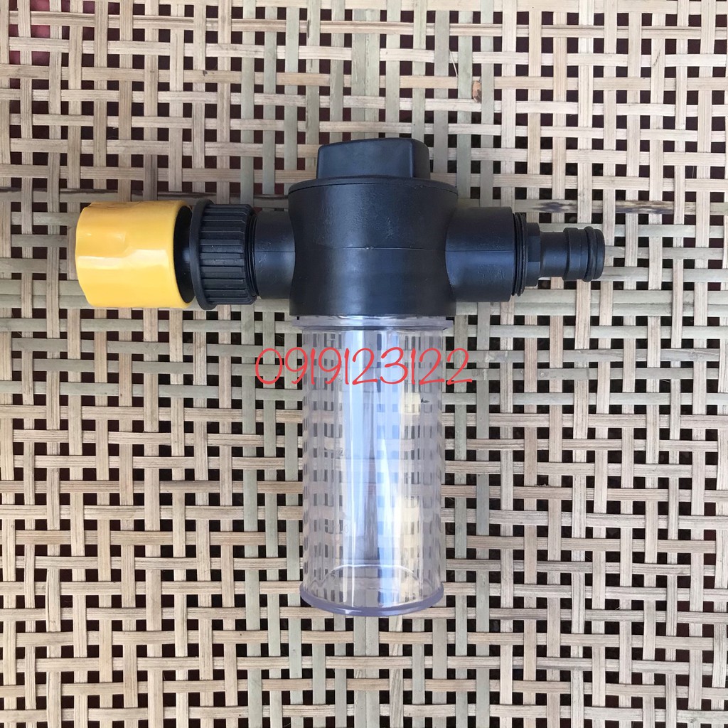 bộ Vòi xịt rửa xe tưới cây chỉnh được , tháo lắp dễ dàng