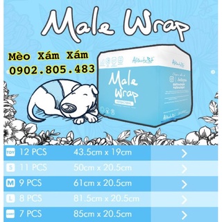 Tã bỉm Cho Chó Đực Altimate Pet Male Wrap Diaper