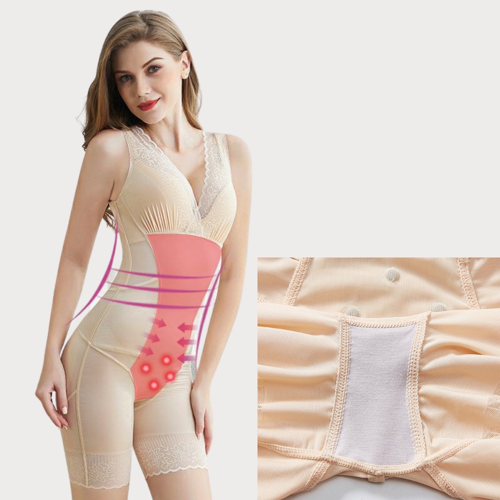 Áo gen nịt bụng định hình toàn thân xuất Âu Mỹ cao cấp | BigBuy360 - bigbuy360.vn