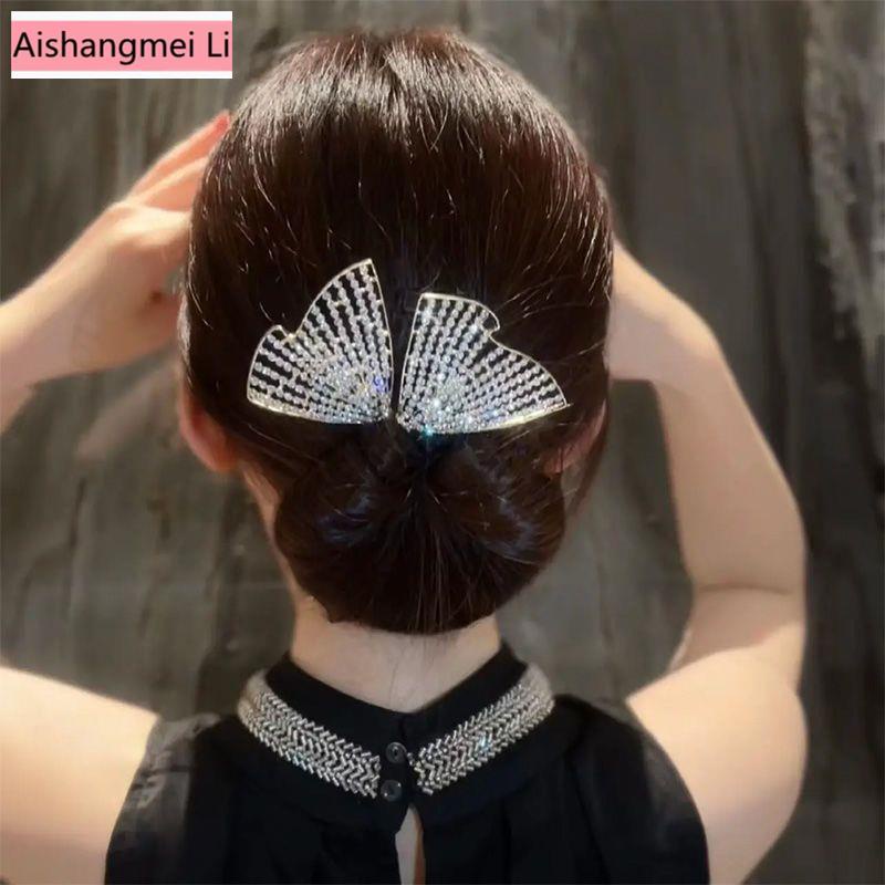 [Aishang Đẹp Mắt] Kẹp Tóc Dạng Xoắn Đính Đá Phong Cách Mới 2022 Dành Cho Nữ