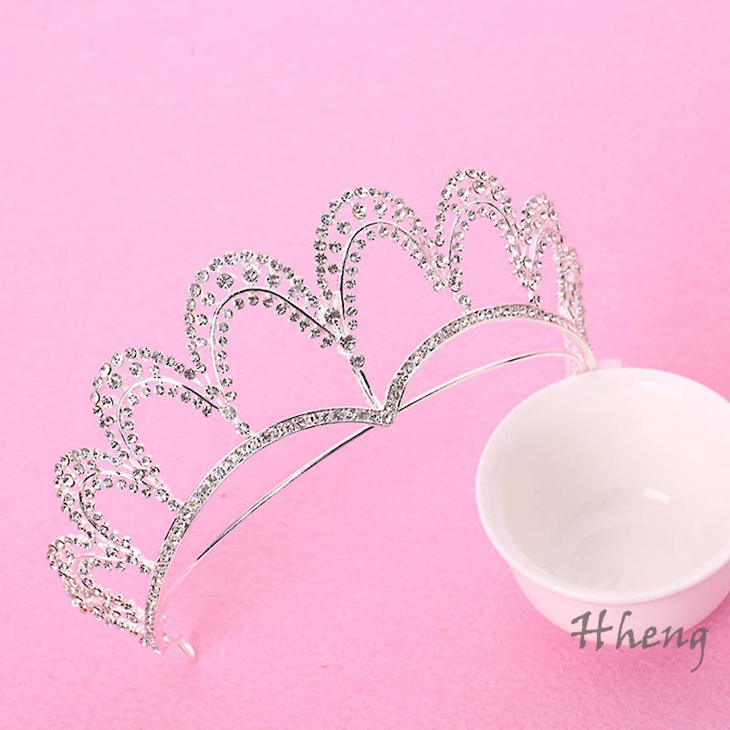 YADORNOS Vương Miện Cài Tóc Đính Đá Pha Lê Sang Trọng Cho Cô Dâu