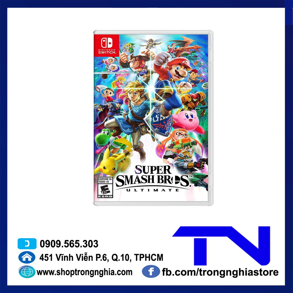 [Mã ELHAMS5 giảm 6% đơn 300K] Game Switch - Super Smash Bros Ultimate