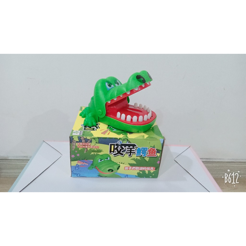 Cá sấu cắn tay loại to