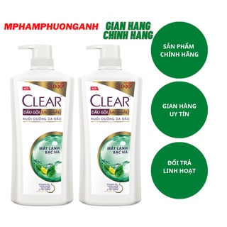 CLEAR dầu gội Mát Lạnh Bạc Hà 630g