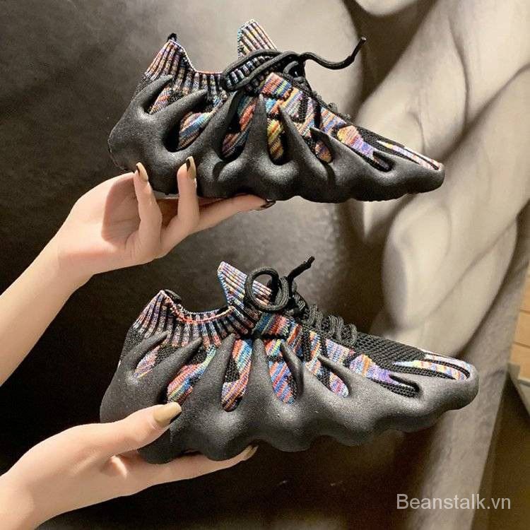 Giày thể thao Volcano Coconut450Big Talker thoáng khí màu sắc bạch tuộc thời trang mùa thu cho nữ MX1s