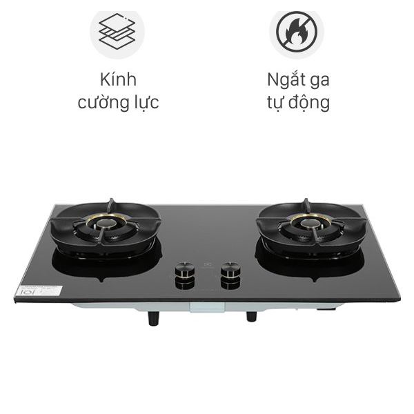 Bếp gas âm Electrolux EHG8250BC Chính hãng trưng bày +Tặng dây gas Đánh lửa IC bằng pin nhanh,nhẹ Kính cường lực