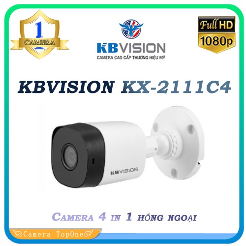 Camera 4 in 1 hồng ngoại 2.0 Megapixel KBVISION KX-2111C4