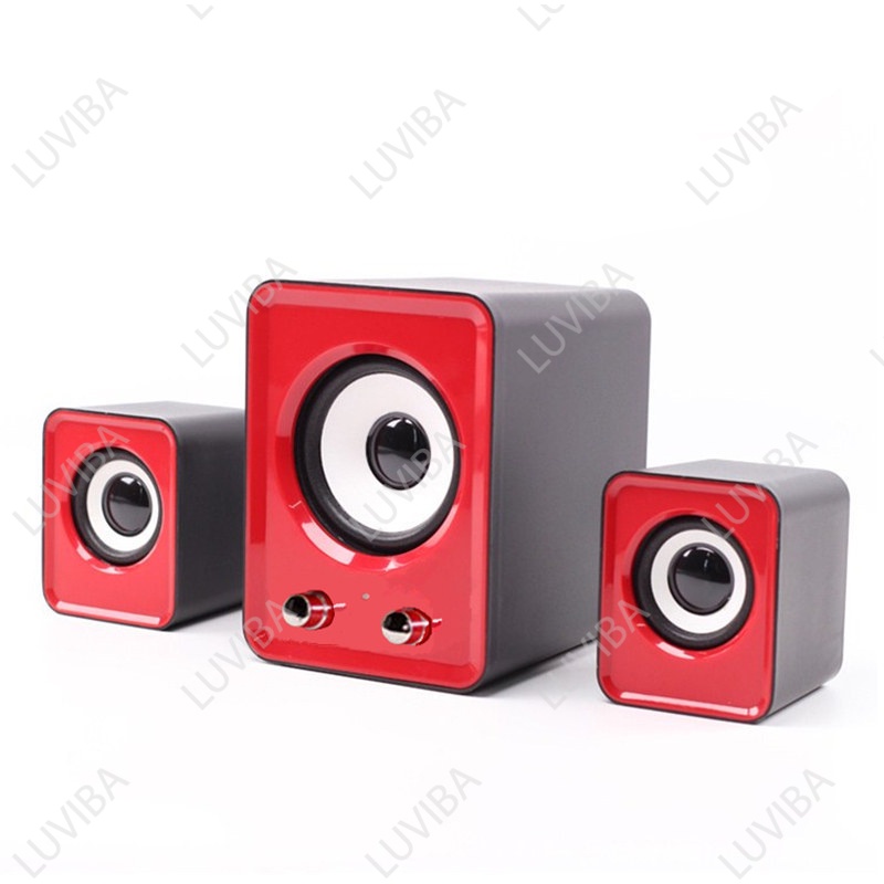 Loa máy tính để bàn mini bass mạnh loa vi tính cây giá rẻ LUVIBA FT202