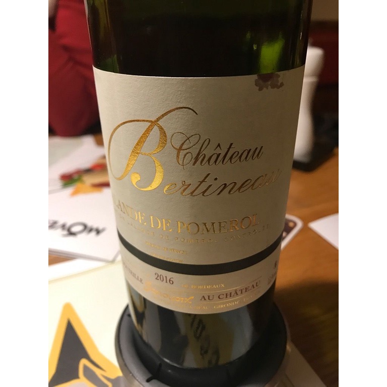 Vang Pháp thượng hạng | BORDEAUX - Vang đỏ Chateau De Bertineau 2018, AOC Lalande De Pomerol