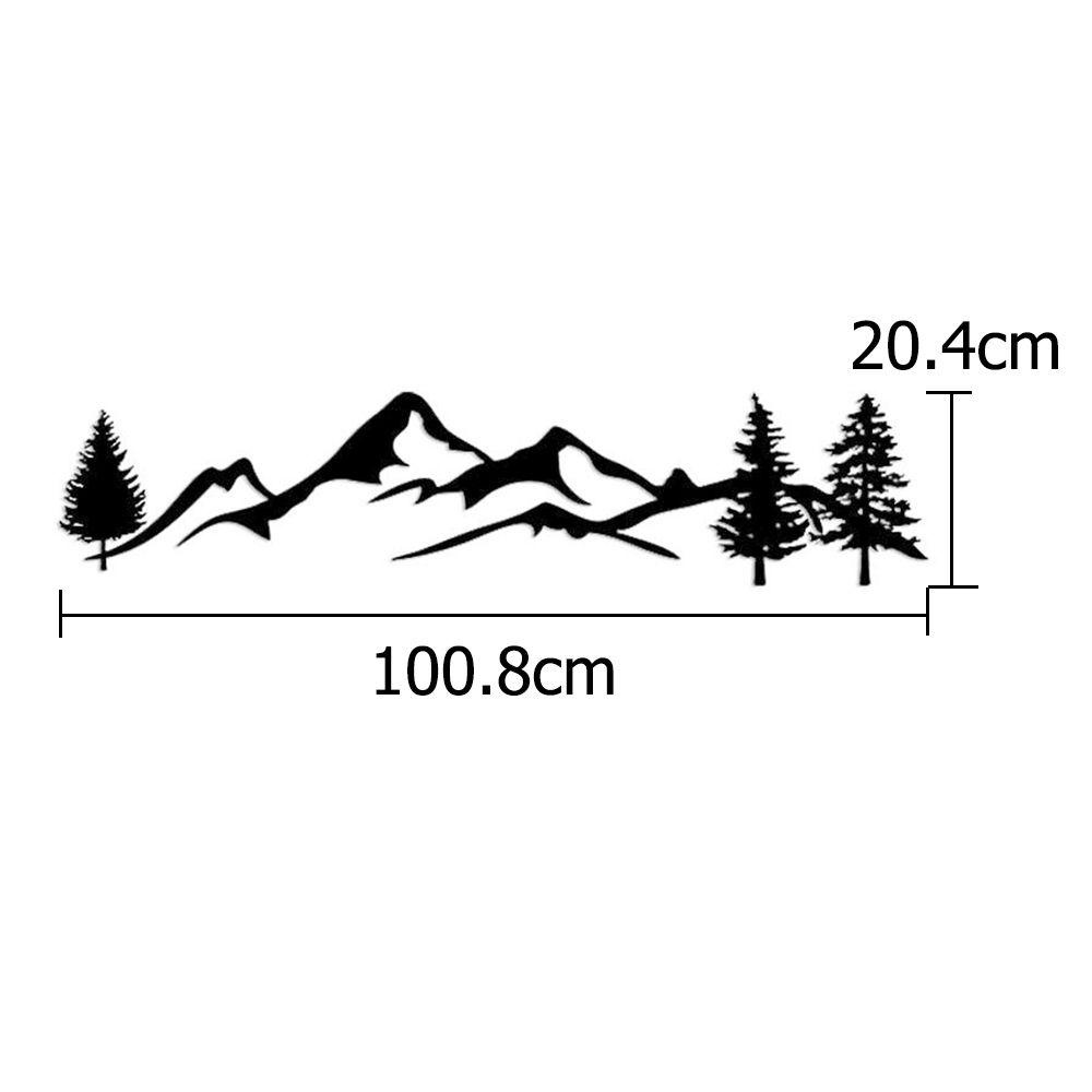 Hình Dán Xe Hơi Chống Nước 100cm BTLIMER