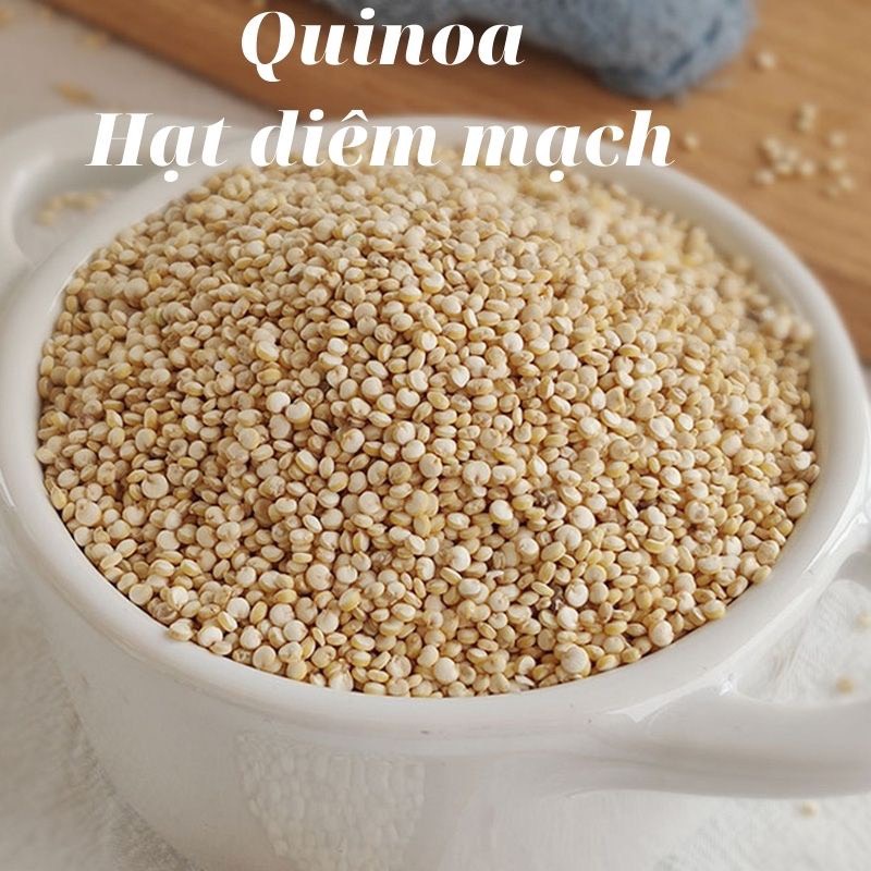 500gr Hạt diêm mạch hữu cơ Quinoa - Diêm mạch trắng PERU by PitiFood