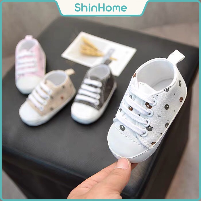Giày tập đi chống trượt Baby cho bé 0-2 tuổi