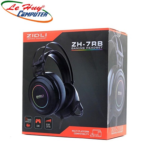 Tai nghe Gaming ZIDLI ZH-7RB (Sound 7.1, Led fix RGB)
