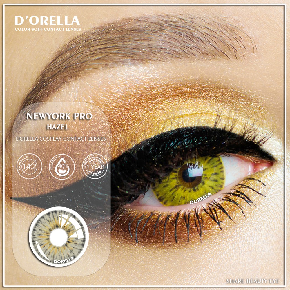 Cặp kính áp tròng nhiều màu sắc tùy chọn 2022 dành cho hóa trang nhân vật anime thời trang