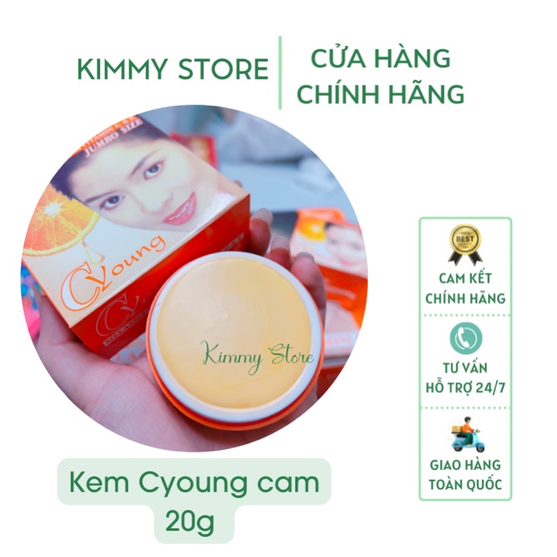 Sỉ lố 12 hộp kem Cyoung cam chuẩn thái 20g