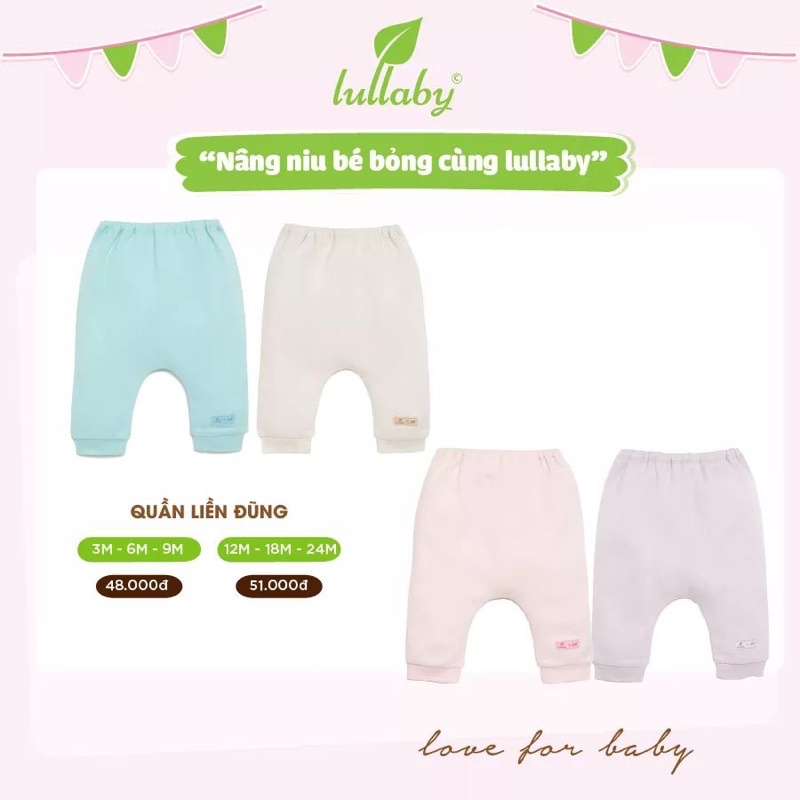 QUẦN LIỀN ĐŨNG LULLABY CHO BÉ