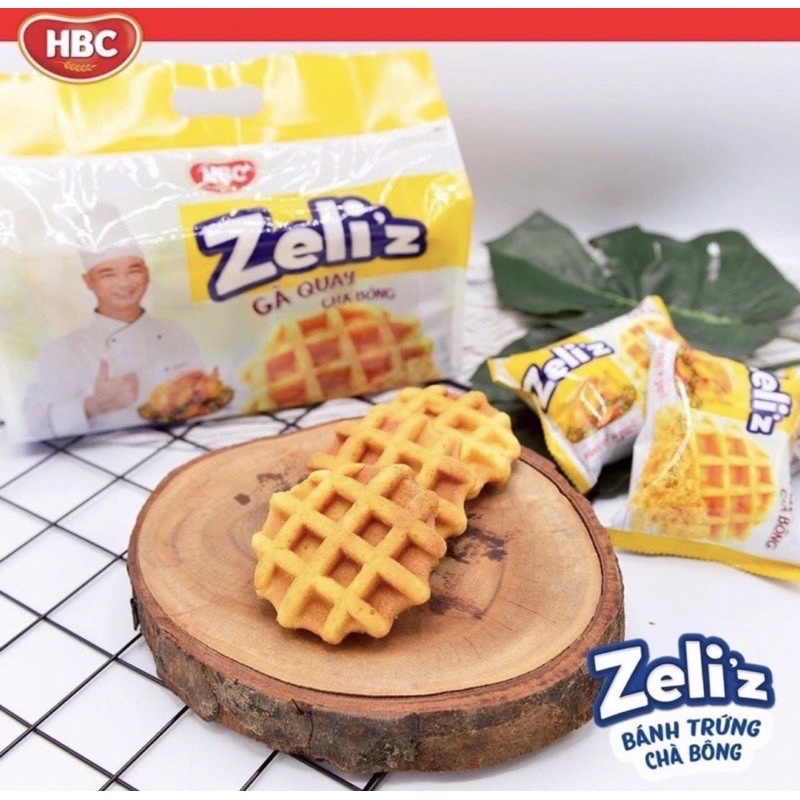 1 THÙNG BÁNH ZELI’Z GÀ QUAY CHÀ BÔNG