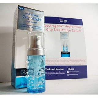 [Auth] Serum vùng mắt Neutrogena hydro boost City Shield