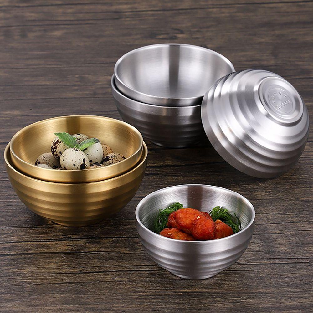 Tô Đựng Thức Ăn Hai Lớp Cách Nhiệt Bằng Thép Không Gỉ 304