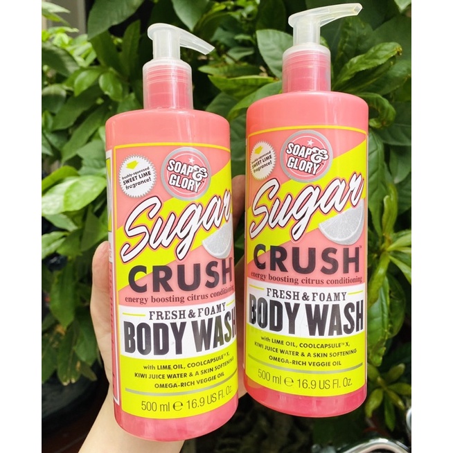 Sữa tắm Soap &amp; Glory Sugar Crush Body Wash 500ml - Sữa tắm tẩy da chết số 1
