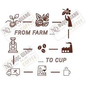 Cà phê rang xay nguyên chất 100% ROBUSTA (500gr)- NGỌC QUANG ĐÀ LẠT | BigBuy360 - bigbuy360.vn