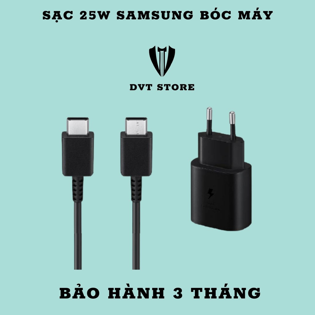 SẠC 25W SAMSUNG BÓC MÁY - SẠC NHANH CHUẨN CÔNG NGHỆ QC