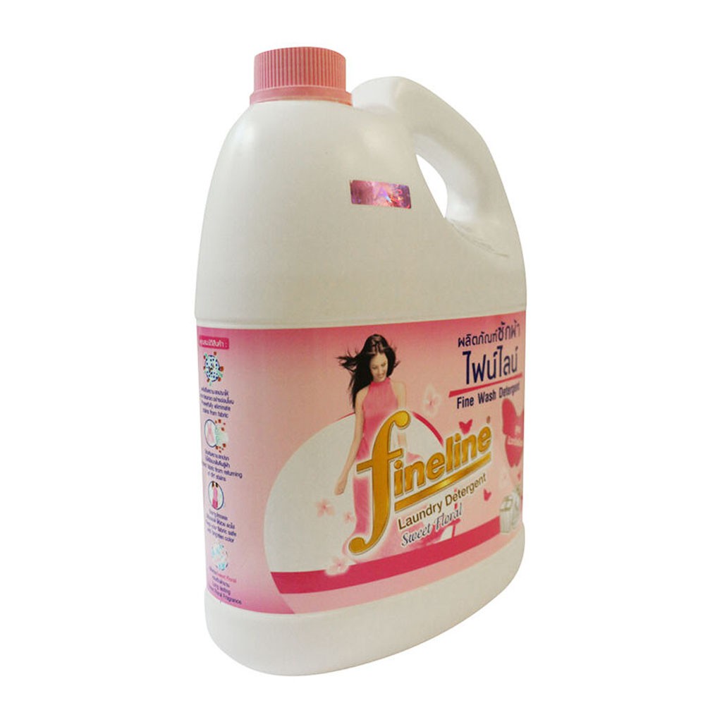 Nước Giặt Xả Đậm Đặc Fineline Sweet Floral Chai 3000ml (Fineline Hồng)