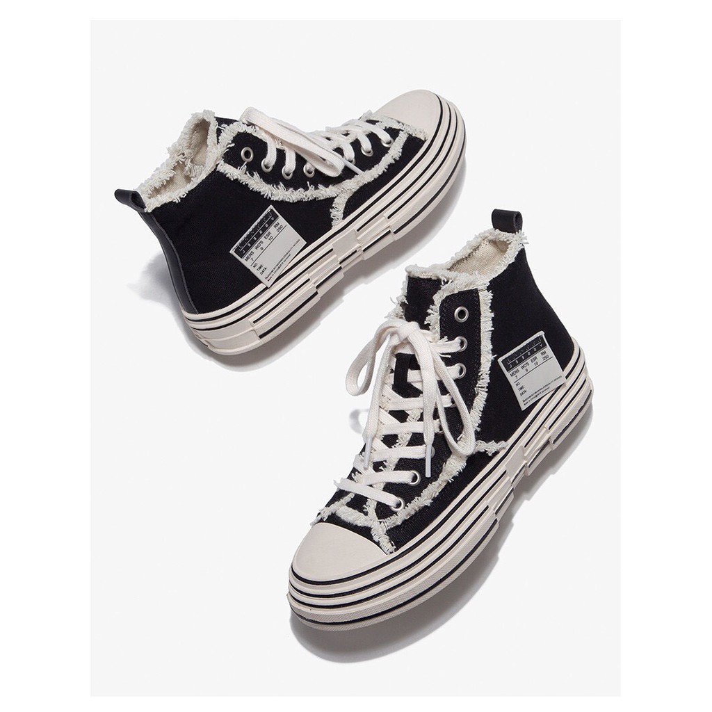 Giày Vải Style Rách Giày Thể Thao Cổ Cao Nam Nữ 2020 (Hot) | BigBuy360 - bigbuy360.vn