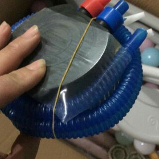 Combo cầu trượt xích đu + bể bóng