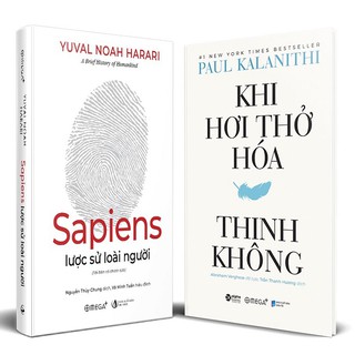 Sách - Combo Sapiens và Khi hơi thở hóa thinh không (Bìa cứng)