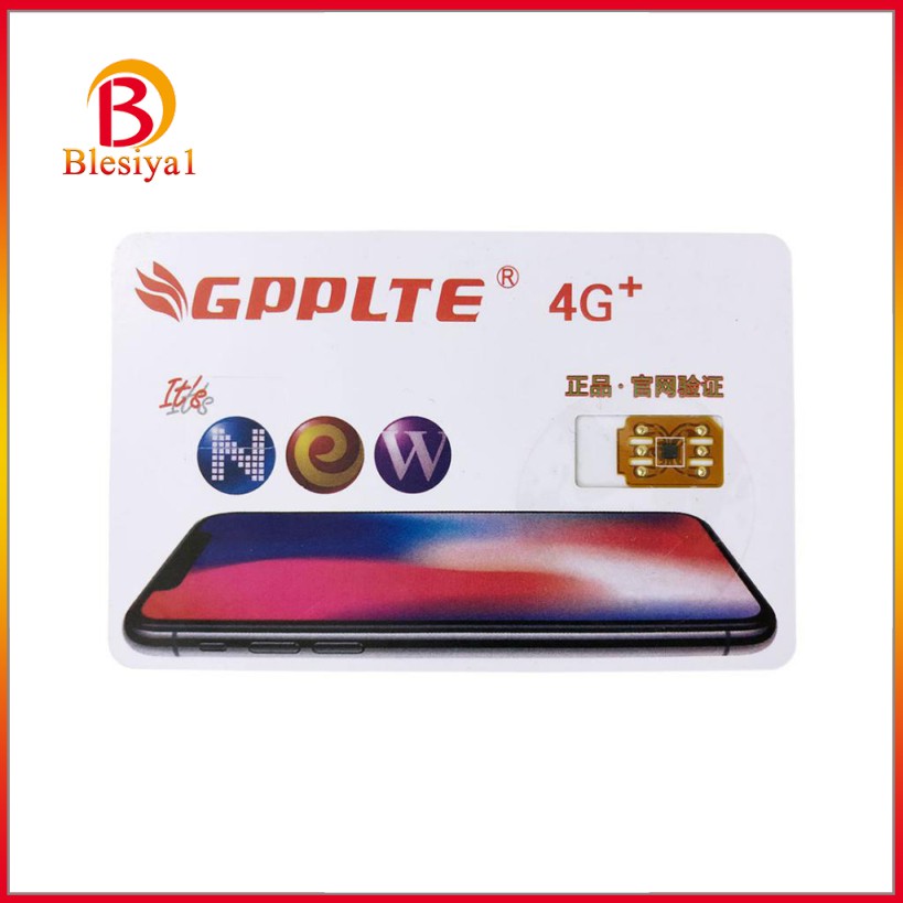 Sim Mở Khóa Gpp Lte 4g + Cho Iphone X 8 7 6s 6 Plus + 5 5s 5c Blesiya1