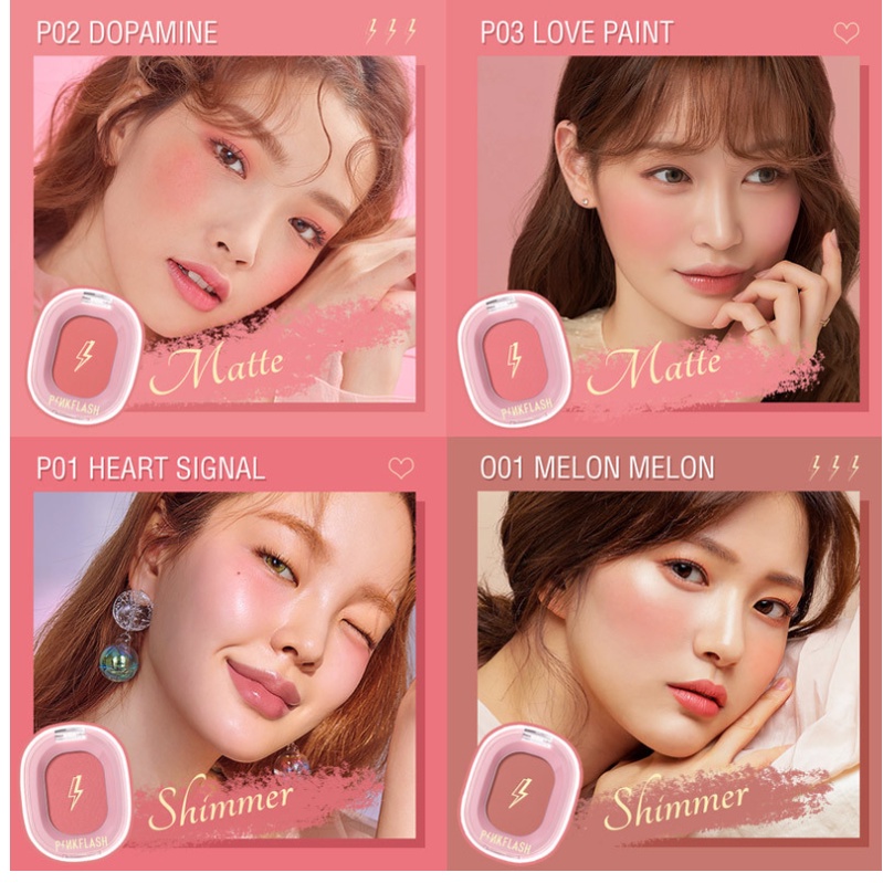 (Hàng Mới Về) Phấn Má Hồng Mềm Mịn 9 Màu Tự Nhiên Tùy Chọn F01 | BigBuy360 - bigbuy360.vn