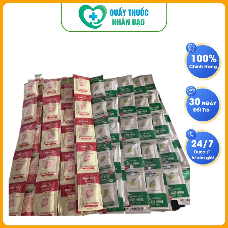 Dầu gội dược liệu Thái dương 3 (10 gói 5ml)