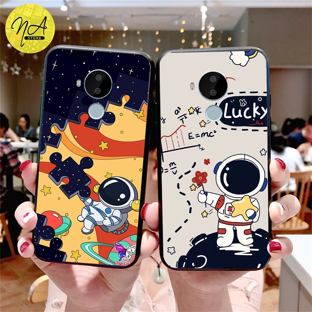 Ốp lưng Nokia Nokia 3.4 - Nokia C20 - Nokia C30 - Nokia G10 nhà du hành phi hành gia cực cute