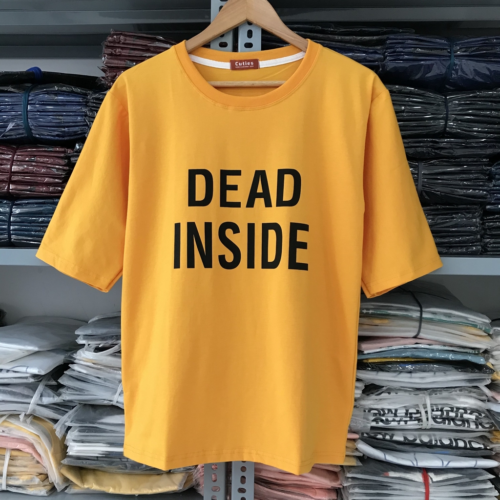 Áo Thun Unisex INSIDE G474, Tay Lỡ Form Rộng