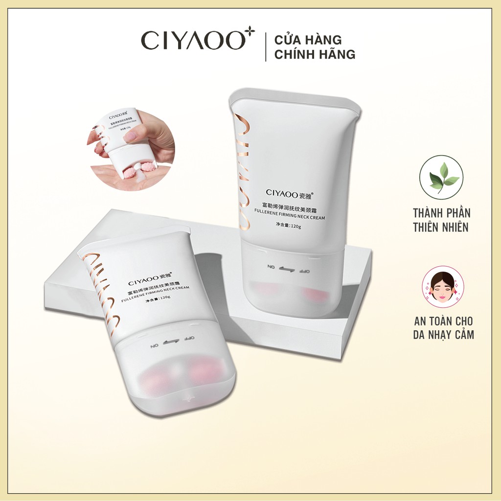 💝FREESHIP💝 Kem Dưỡng Da Cổ CIYAOO Giảm Nếp Nhăn Fullerene Neck Cream 120g QX0041 | BigBuy360 - bigbuy360.vn