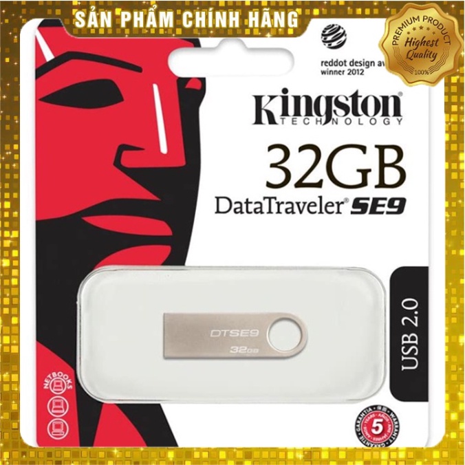 USB Kingston DTSE9 Chính Hãng 2GB/4GB/8GB/16GB/32GB/64GB
