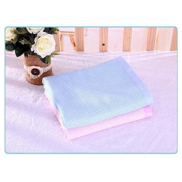 Chăn lưới sợi tre - kháng khuẩn Bamboo Blanket [ Chính Hãng đáng dùng  ] 100x150cm