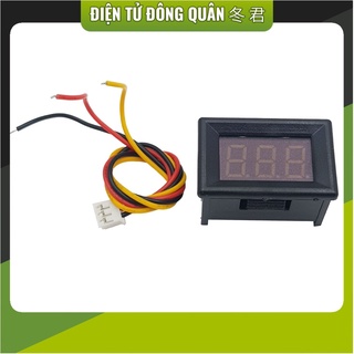 Đồng hồ đo điện áp 3 dây 100VDC Xanh lá, xanh dương, đỏ, vàng, trắng