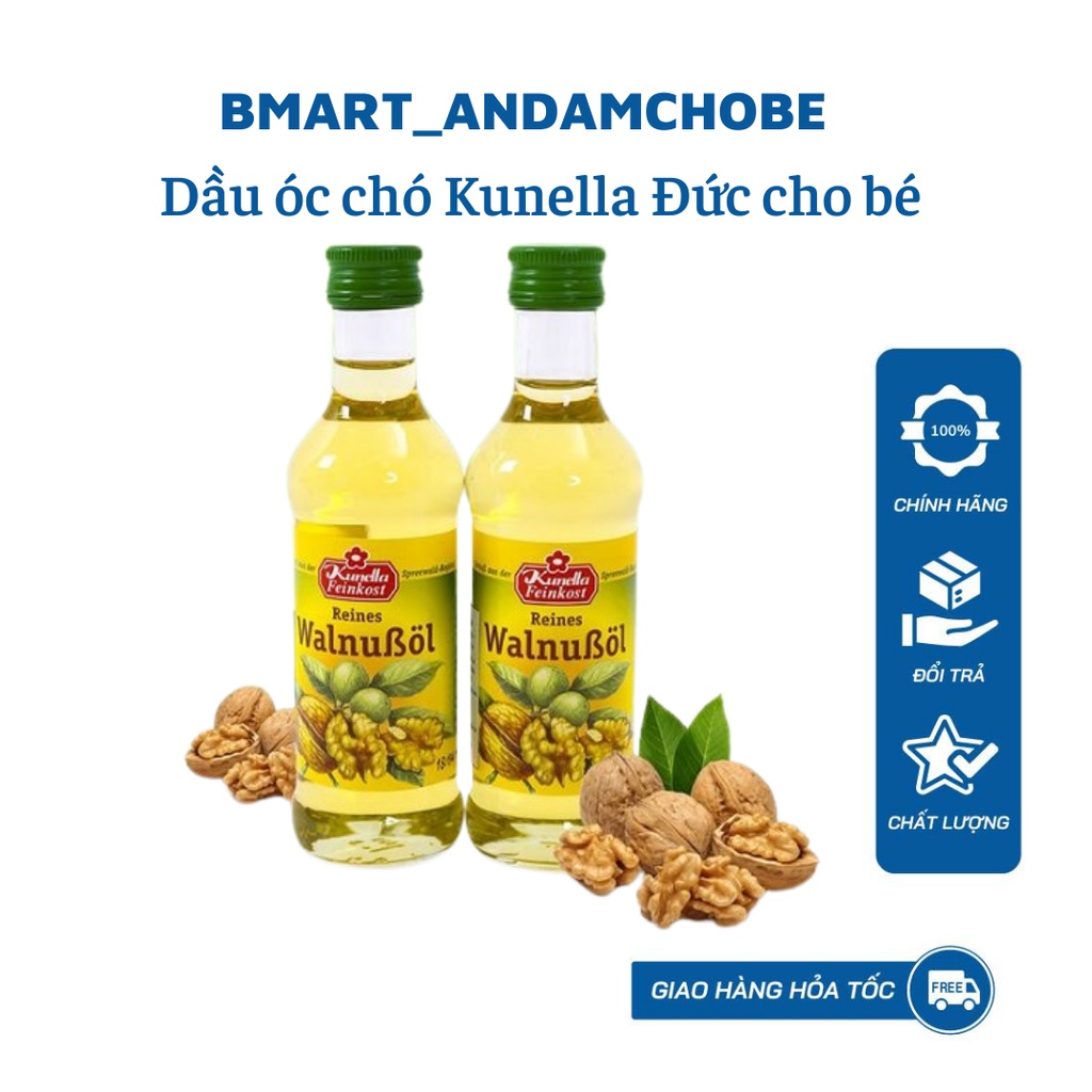 [Date 02/2023] Dầu óc cho Kunella Đức 100ml cho bé