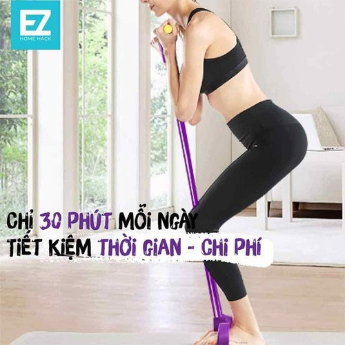 [Giảm Mỡ - Tăng Cơ Bắp] Dây Tập Cơ bụng Cao Su Thông Minh - Giá Hủy Diệt